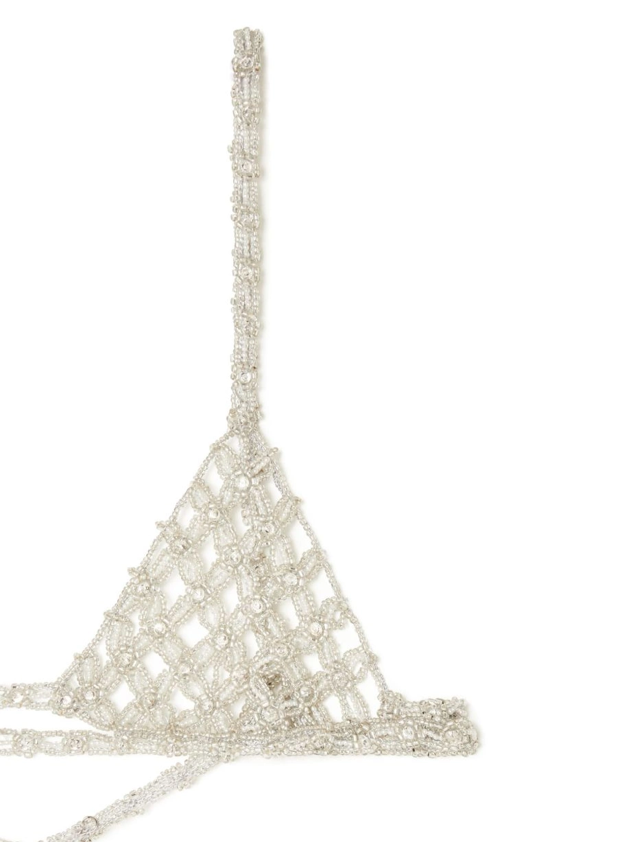 Affordable lace-up Alanui Women triangle bra 0719